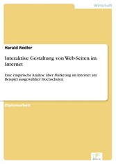 Interaktive Gestaltung von Web-Seiten im Internet