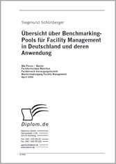 Übersicht über Benchmarking-Pools für Facility Management in Deutschland und deren Anwendung