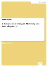 E-Business-Controlling im Marketing und Vertriebsprozess