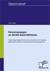 Pensionszusagen an GmbH-Geschäftsführer