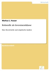 Rohstoffe als Investmentklasse