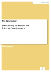 Preisbildung im Handel mit Internet-Domainnamen