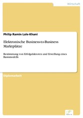 Elektronische Business-to-Business Marktplätze