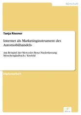 Internet als Marketinginstrument des Automobilhandels