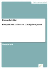 Kooperatives Lernen aus Lösungsbeispielen