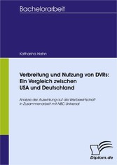 Verbreitung und Nutzung von DVRs: Ein Vergleich zwischen USA und Deutschland