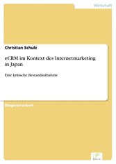 eCRM im Kontext des Internetmarketing in Japan