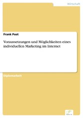 Voraussetzungen und Möglichkeiten eines individuellen Marketing im Internet