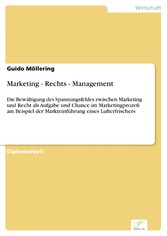 Marketing - Rechts - Management