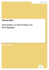 Kennzahlen zur Beurteilung von Beteiligungen