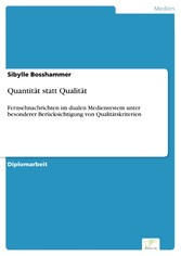 Quantität statt Qualität