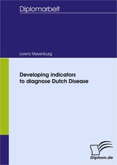 Developing indicators to diagnose Dutch Disease