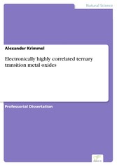 Electronically highly correlated ternary transition metal oxides