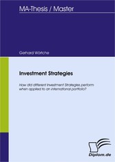 Investment Strategies