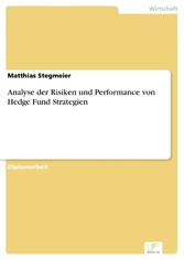 Analyse der Risiken und Performance von Hedge Fund Strategien