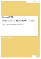 Finanzierung selbstgenutzten Wohnraums