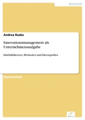 Innovationsmanagement als Unternehmensaufgabe