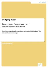 Konzept zur Bewertung von eProcurement-Initiativen