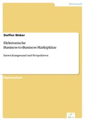 Elektronische Business-to-Business-Marktplätze