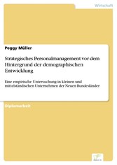 Strategisches Personalmanagement vor dem Hintergrund der demographischen Entwicklung