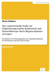 Eine experimentelle Studie zur Fraktionierung stabiler Kohlenstoff- und Stickstoffisotope durch Meganyctiphanes norvegica