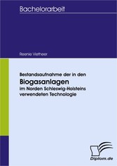 Bestandsaufnahme der in den Biogasanlagen im Norden Schleswig-Holsteins verwendeten Technologie