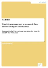 Qualitätsmanagement in ausgewählten Brandenburger Unternehmen