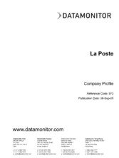 Company Profile Automotive: La Poste