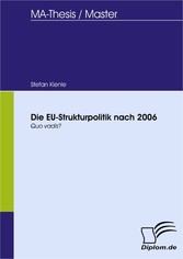 Die EU-Strukturpolitik nach 2006