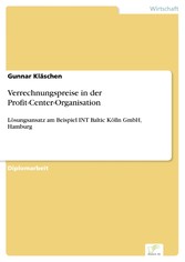 Verrechnungspreise in der Profit-Center-Organisation