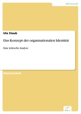 Das Konzept der organisationalen Identität