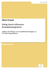 Erfolg durch effizientes Kontaktmanagement