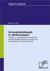 Schauspielpädagogik im Wettkampfsport