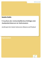 Ursachen des wirtschaftlichen Erfolges der Auslandschinesen in Südostasien