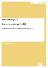 Die gemeinnützige GmbH