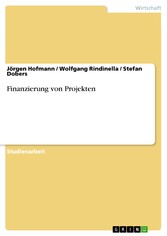 Finanzierung von Projekten