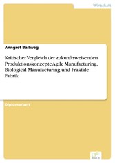 Kritischer Vergleich der zukunftsweisenden Produktionskonzepte Agile Manufacturing, Biological Manufacturing und Fraktale Fabrik