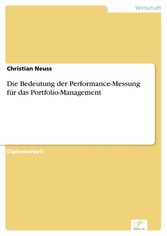 Die Bedeutung der Performance-Messung für das Portfolio-Management