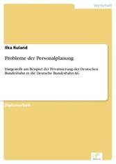 Probleme der Personalplanung