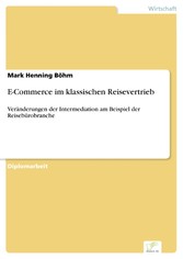 E-Commerce im klassischen Reisevertrieb