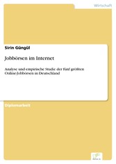 Jobbörsen im Internet