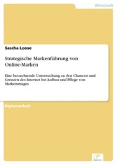 Strategische Markenführung von Online-Marken