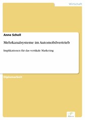 Mehrkanalsysteme im Automobilvertrieb