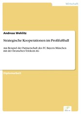 Strategische Kooperationen im Profifußball