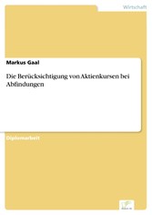 Die Berücksichtigung von Aktienkursen bei Abfindungen