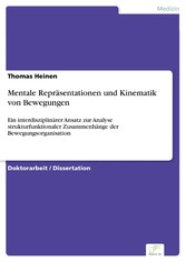 Mentale Repräsentationen und Kinematik von Bewegungen