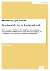 Best-Age-Marketing im Textileinzelhandel