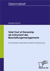 Total Cost of Ownership als Instrument des Beschaffungsmanagements