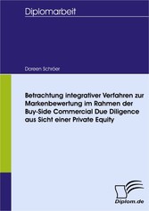 Betrachtung integrativer Verfahren zur Markenbewertung im Rahmen der Buy-Side Commercial Due Diligence aus Sicht einer Private Equity