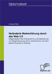 Veränderte Markenführung durch das Web 2.0